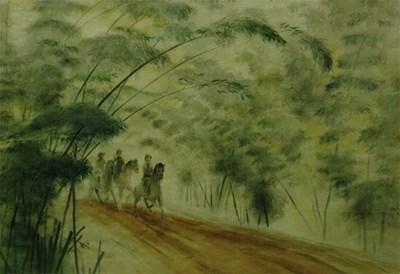 Họa sĩ Nguyễn Thụ: Tác phẩm “Bác Hồ đi công tác” và hình ảnh Người đồng chí đi cùng
